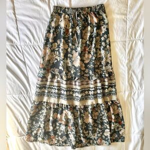 Sienna Sky Floral Maxi Skirt